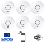 ZAAK. WifiConnect slimme rookmelder - 6-pack ZAAK. WifiConnect slimme rookmelder - 6-pack